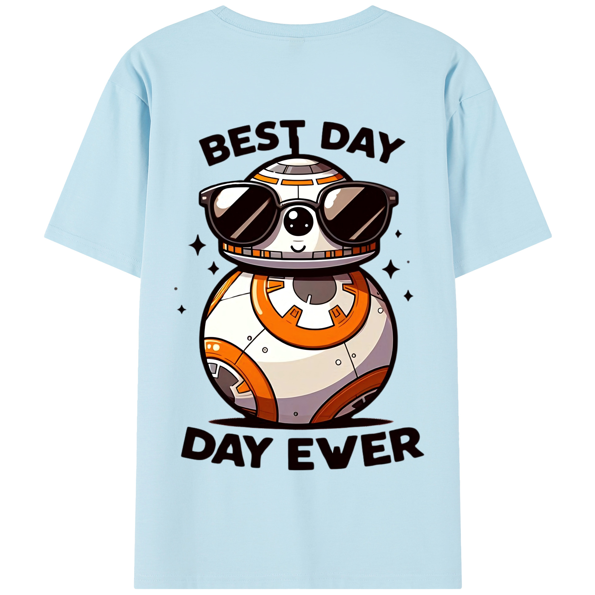 （画像用） スター・ウォーズ Star Wars 綿100％半袖Tシャツ（背面プリント）